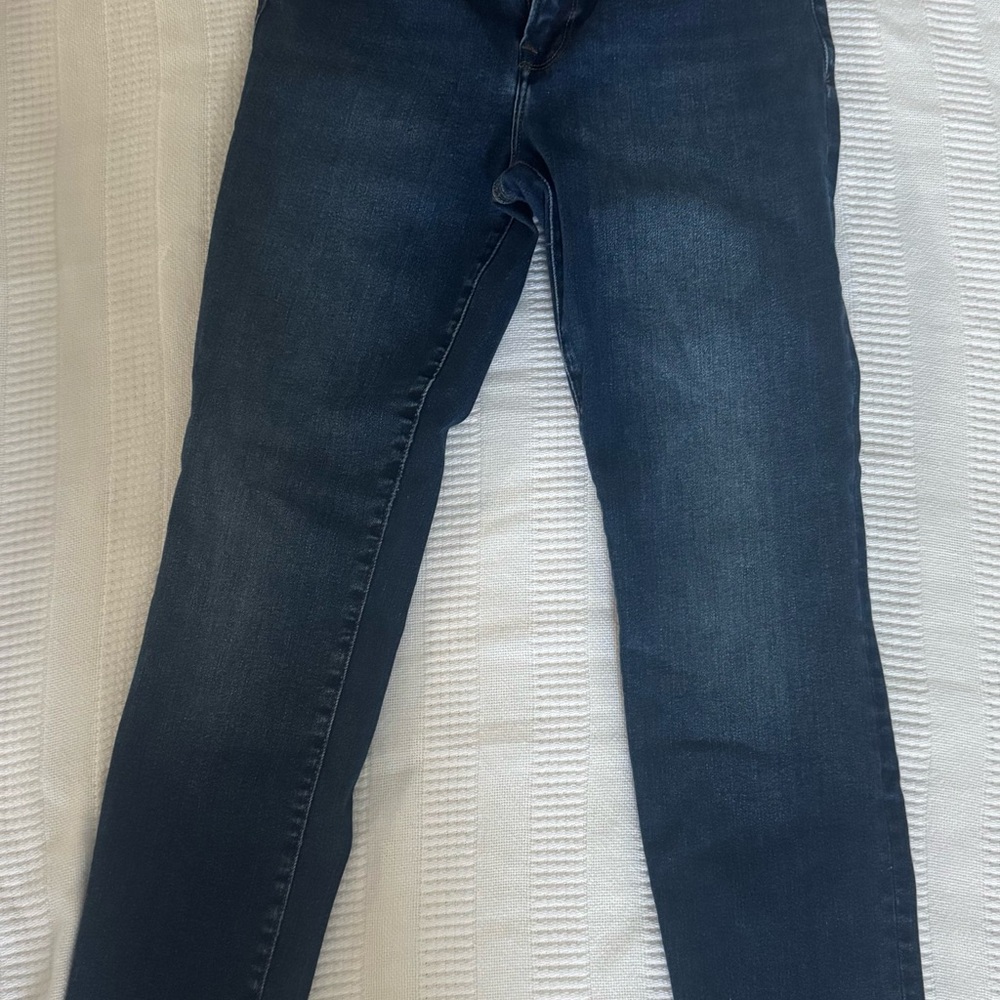 Good American always fit good leg skinny jeans, indigo 446